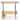 SAFAVIEH Couture Malek Wood And Metal 2 Shelf Bar Cart - 35"W x 19"D x 32"H