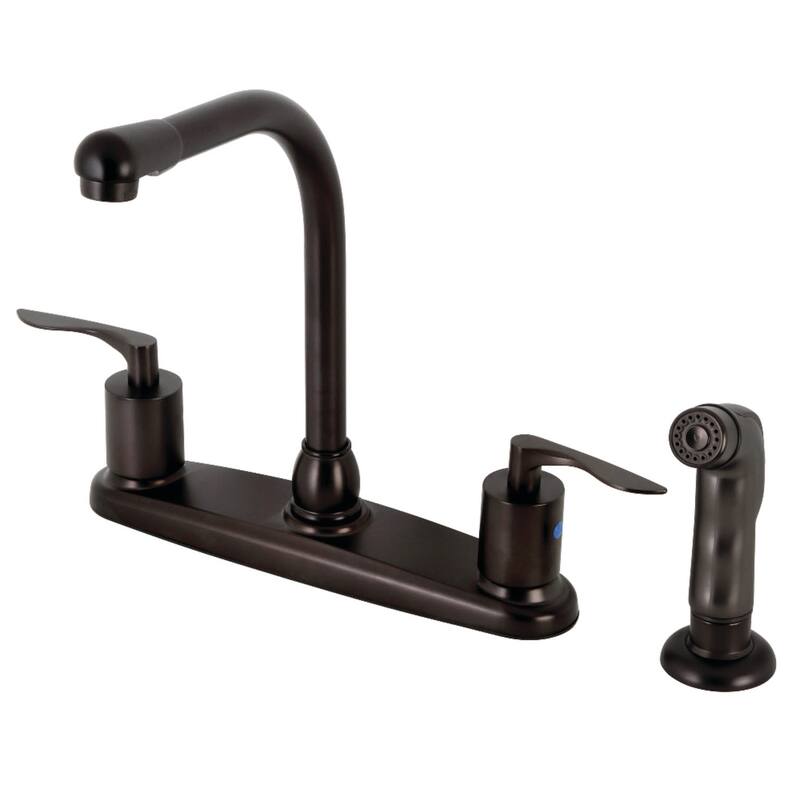 Kingston Brass Serena 1.8 GPM Standard Kitchen Faucet - Includes Side