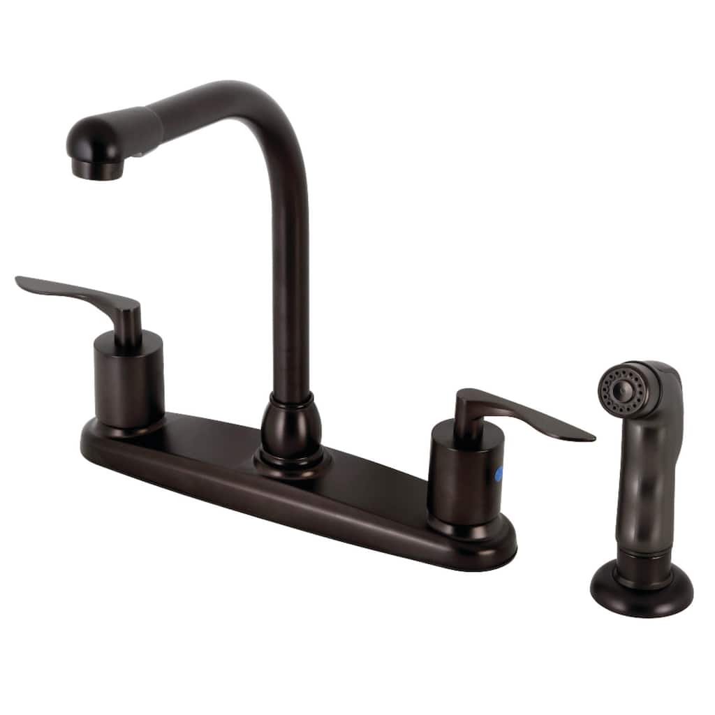Kingston Brass Serena 1.8 GPM Standard Kitchen Faucet - Includes Side