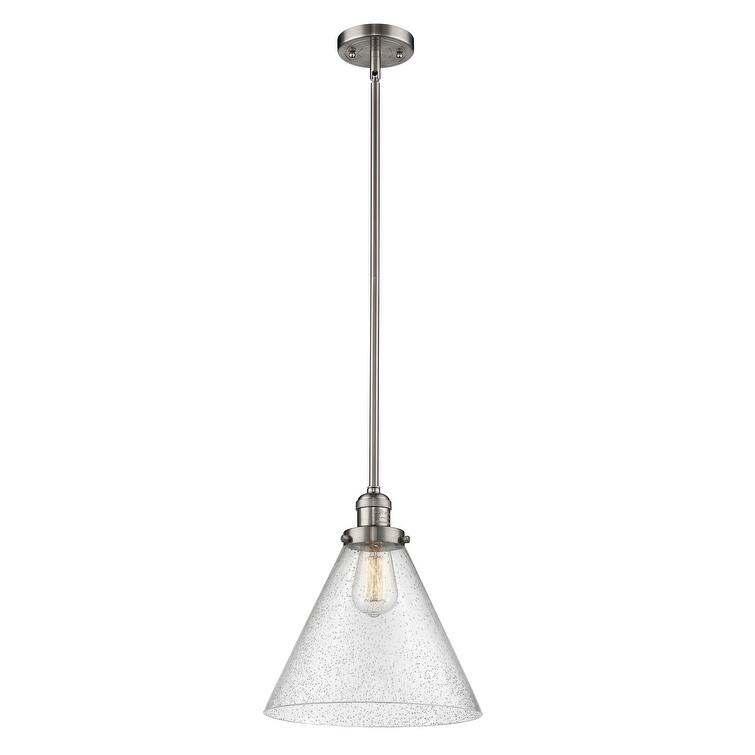 Innovations Lighting Large Cone Single Light 8" Wide Mini Pendant with