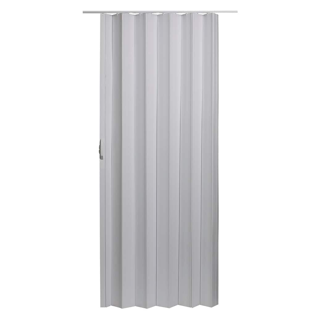 Spectrum Via White PVC 48-inch x 96-inch Folding Door