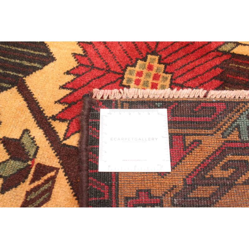 ECARPETGALLERY Hand-knotted Teimani Light Brown Wool Rug - 2'9 x 4'1