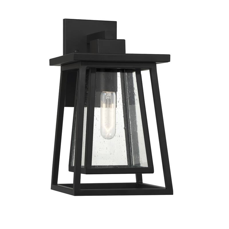 Savoy House 5-2021 Denver 15" Tall Outdoor Wall Sconce - Matte Black