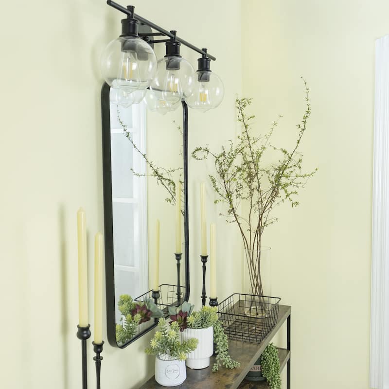 TEHOME Veion Rectangle Metal Wall Mirror