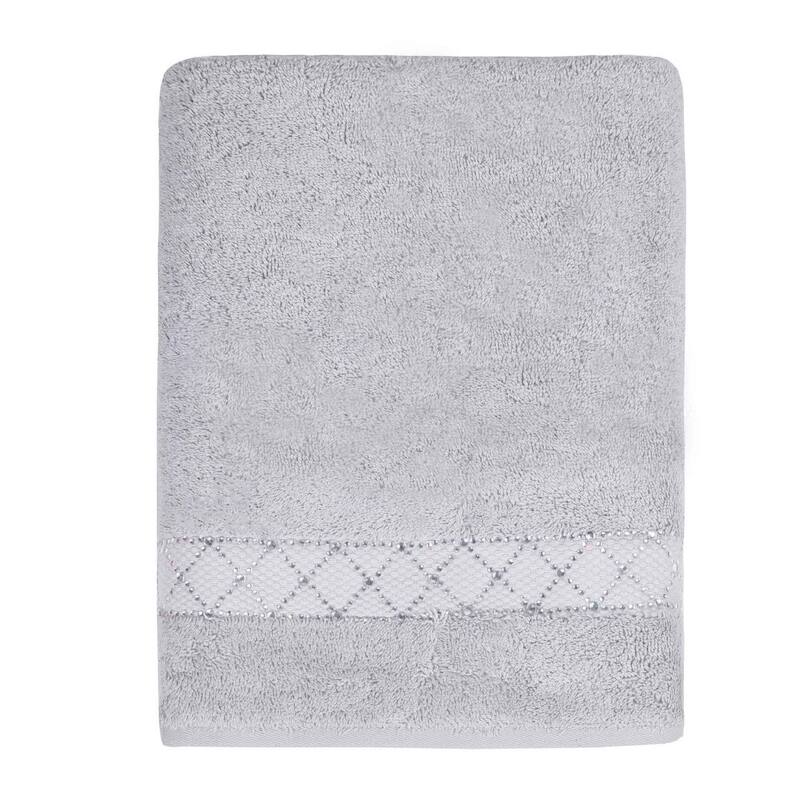 Sparkles Home Atlas Rhinestone Bath Towel