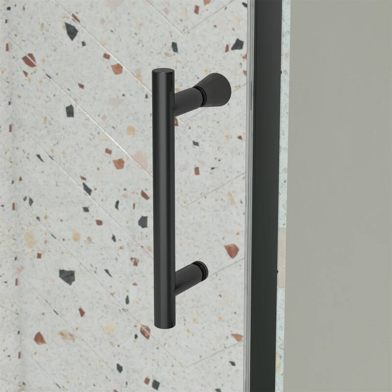 56-60"W x 71"H Piovt Swing Glass Shower Door