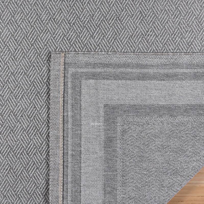 Gertmenian Ringley Luxury Thick Polypropylene Flatwoven Indoor/Outdoor Area Rug Collection