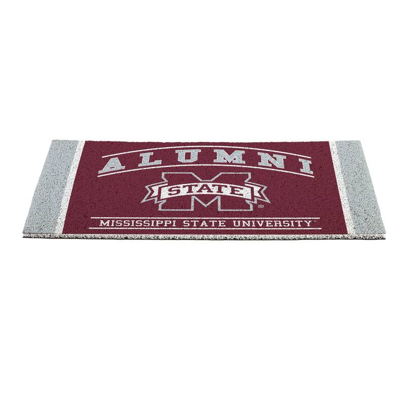 28 in. x 16 in. Mississippi State University Alumni Full Color PVC Door Mat