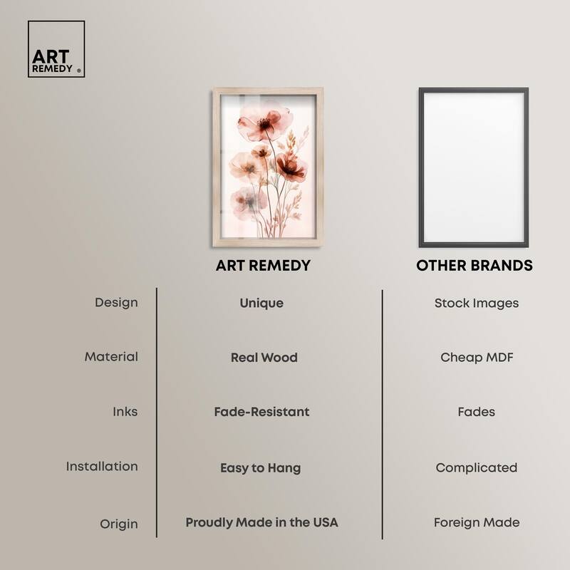 Petal Dye III Shadowbox by Art Remedy