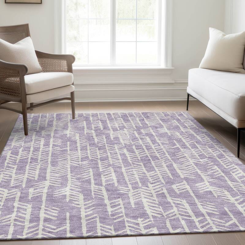 Premium Washable Super Soft Modern Arrows Mayfield Rug