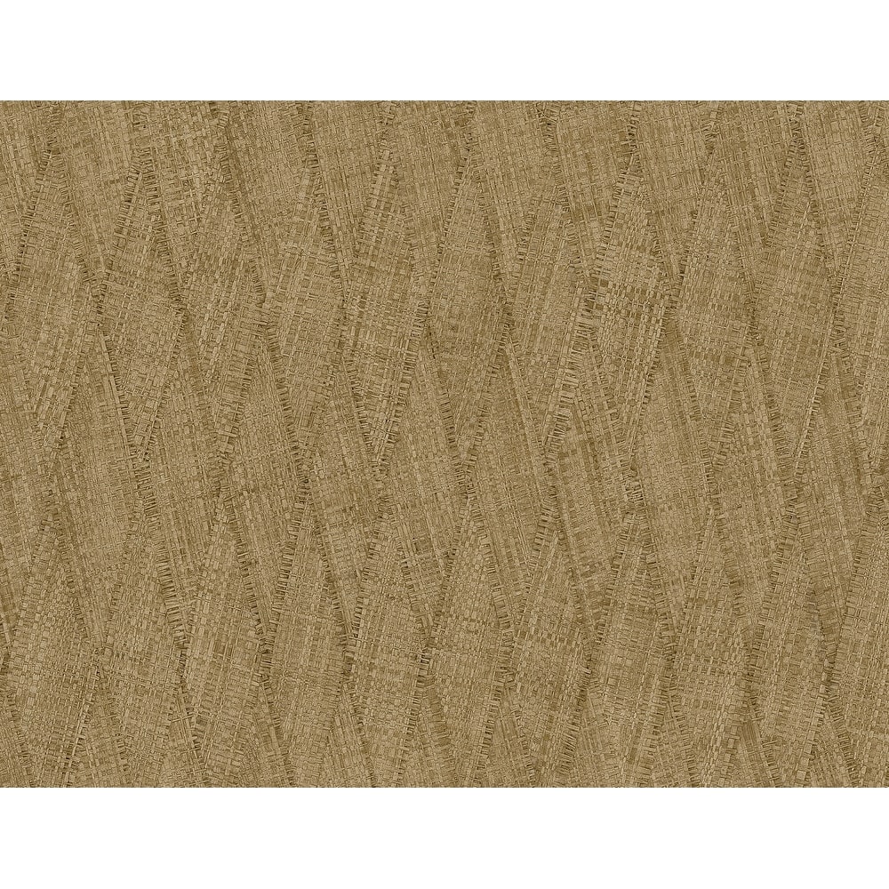 Seabrook Designs Sun Woven Embossed Vinyl Unpasted Wallpaper