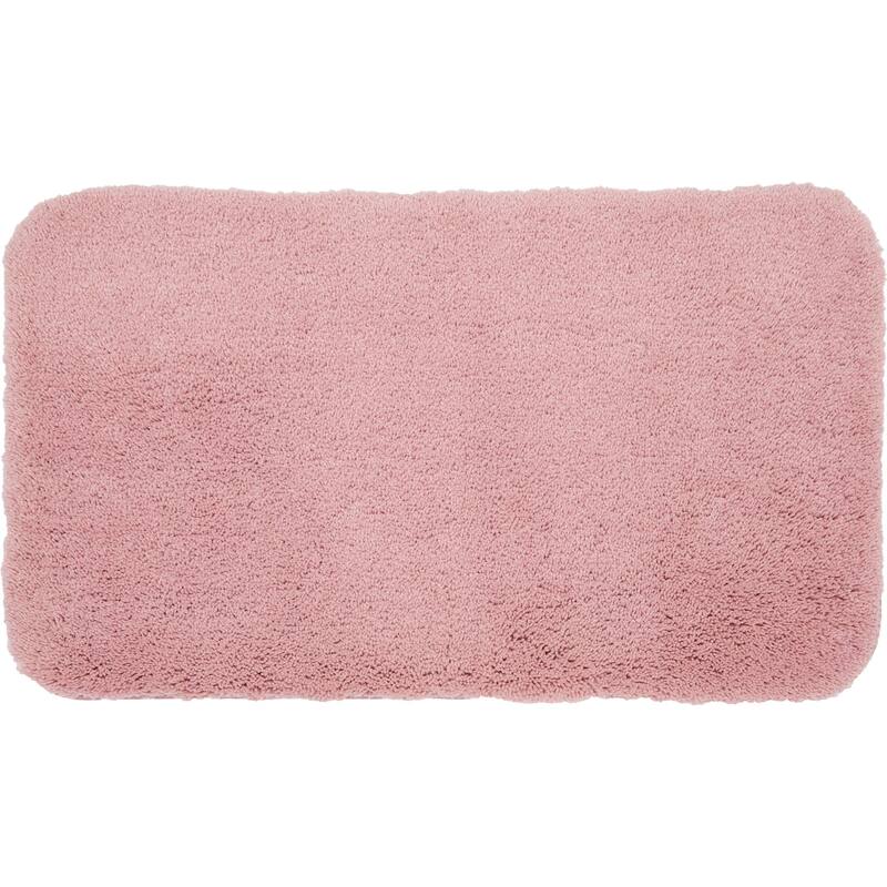 Mohawk Home Pure Perfection Solid Patterned Bath Rug - 1'8" x 5' - Rose Pink