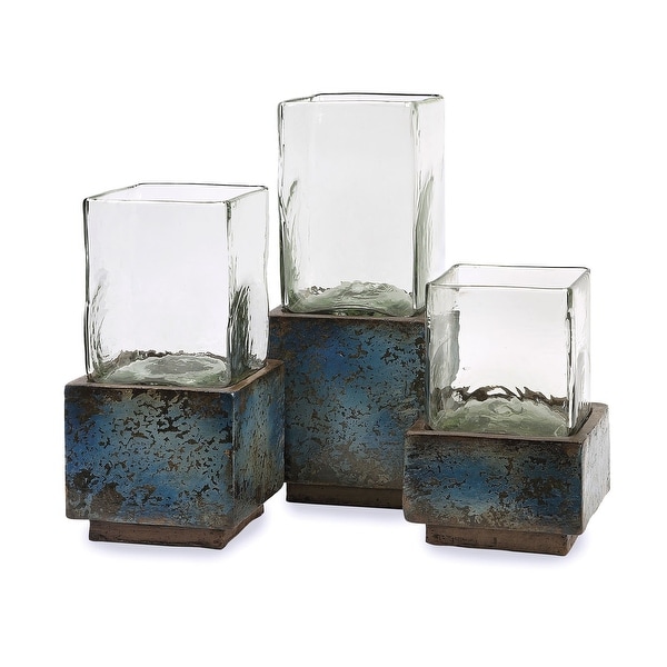 Shop IMAX Home 201263 Cubo 3 Piece Ceramic Pillar