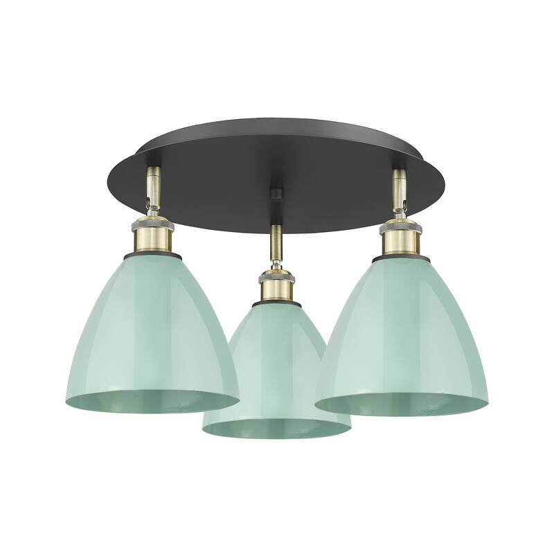 Innovations Lighting Ballston - 3 Light 19" Flush Mount