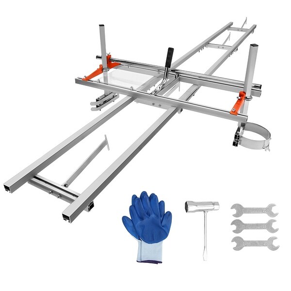 Portable Chainsaw Mill 36 inches and 9FT Rail Mill Guide System