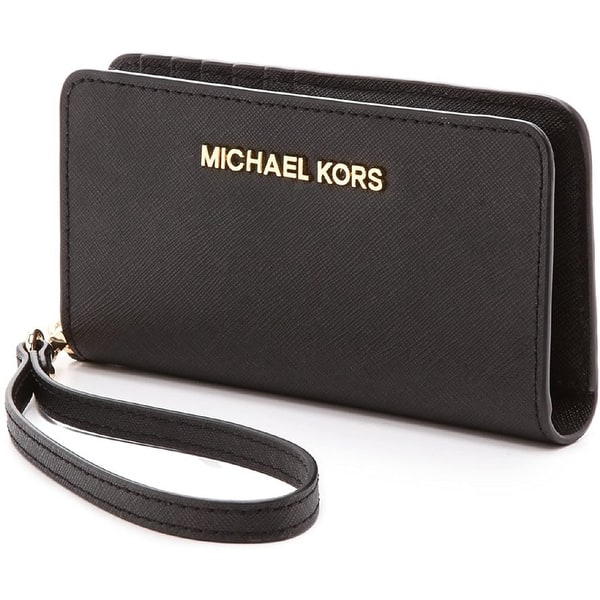 Titicacasøen sprogfærdighed Disse Michael Kors Jet Set Travel Slim Tech Wristlet - One Size - Overstock -  33110915
