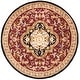 preview thumbnail 66 of 82, SAFAVIEH Handmade Classic Hazelle Traditional Oriental Wool Rug 6' Round - Red/Black - Round