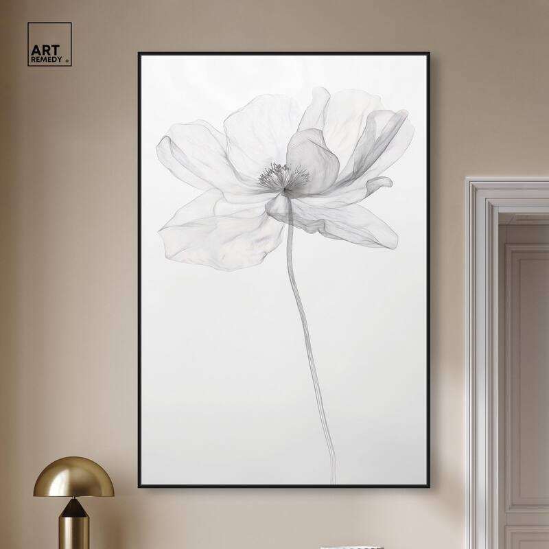 Fragile Beauty I Canvas by Art Remedy