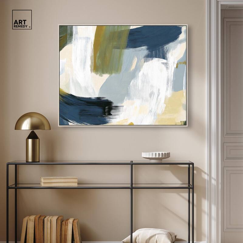 Moss Layers II Canvas by Art Remedy