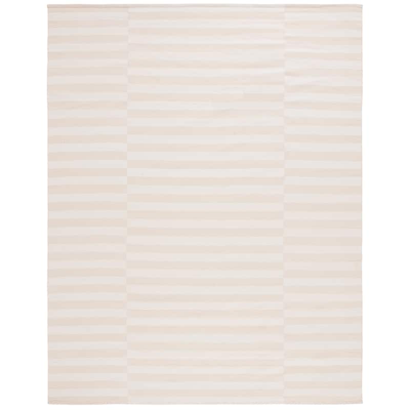 Lauren Ralph Lauren Ludlow Stripe Nautical & Coastal Cotton Rug - 8' x 10' - Alabaster