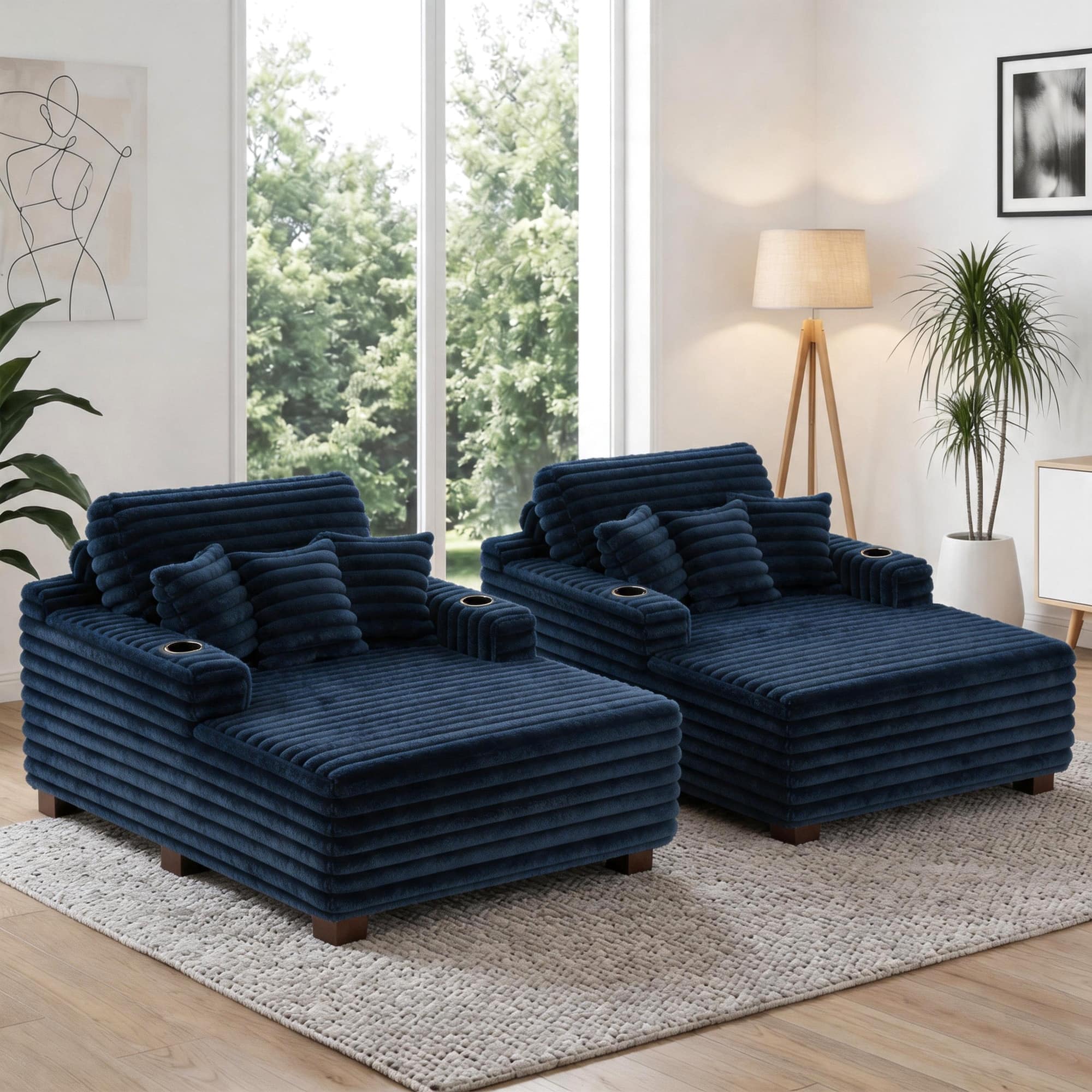 Option Navy-Set of 2