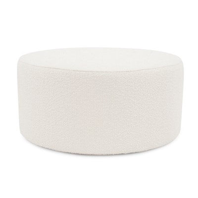 Allan Andrews Universal 36" Round Ottoman with Cover, Barbet Collection