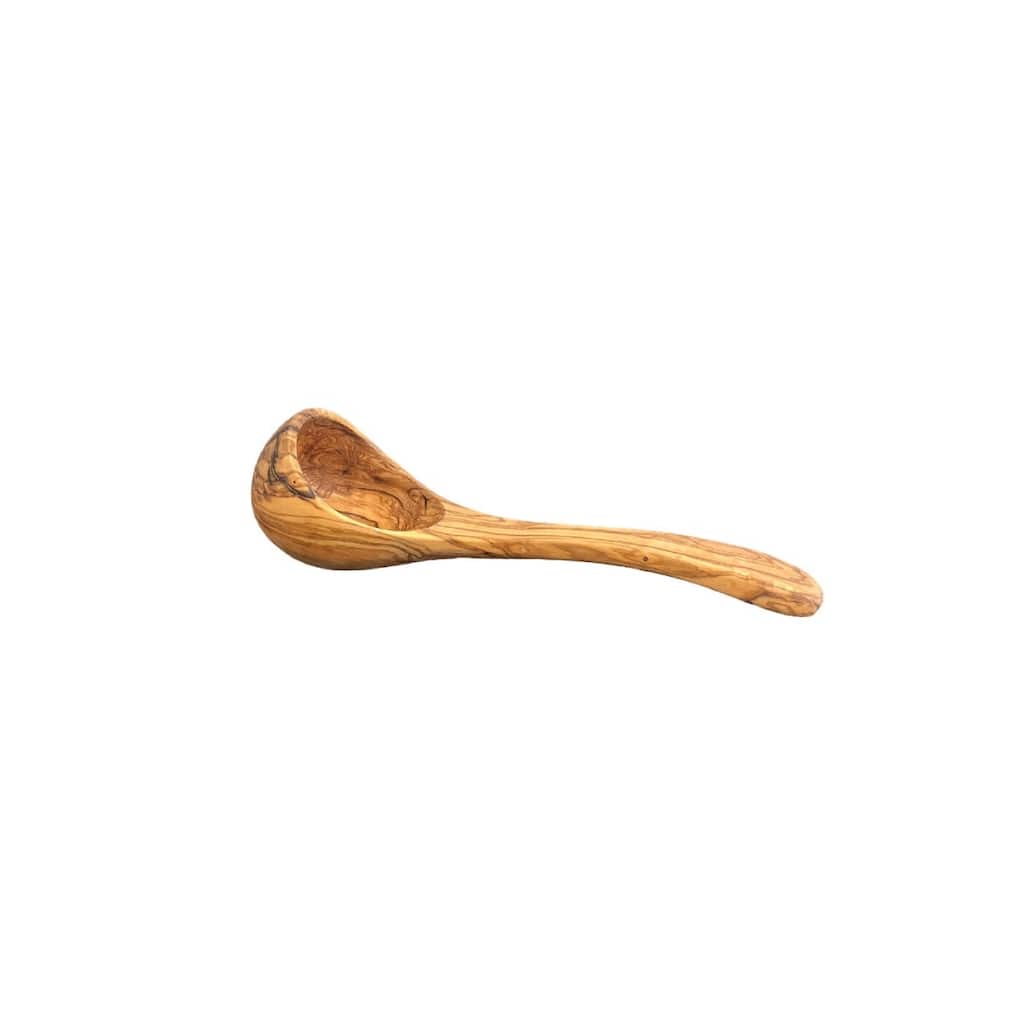 Laddle Olive Wood Natural H 9.8" - Natural