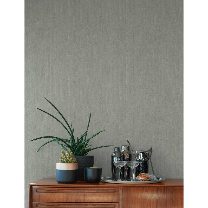 Advantage Hatton Beige Faux Tweed Wallpaper