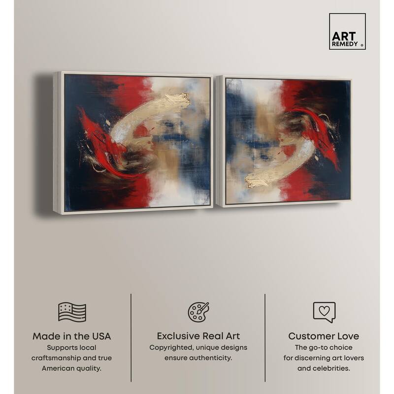 Pastel Big Sneaker Stack Canvas by Art Remedy