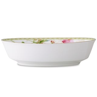 Poppy Place Oval Vegetable Bowl, 9-3/4", 32 Oz.