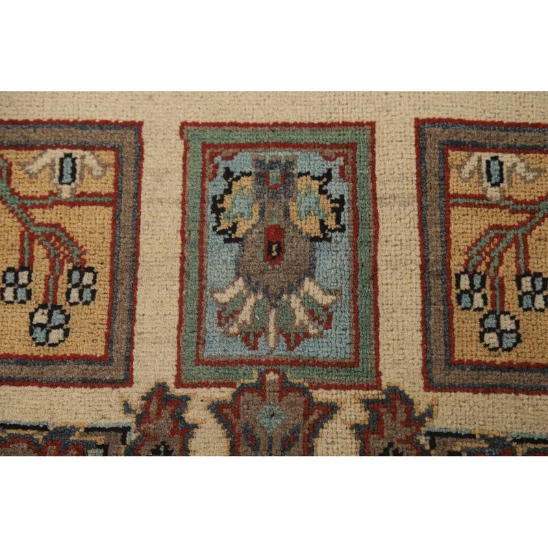 Garden Design Kazak Oriental Area Rug Handmade Wool Carpet - 6'7" x 10'1"