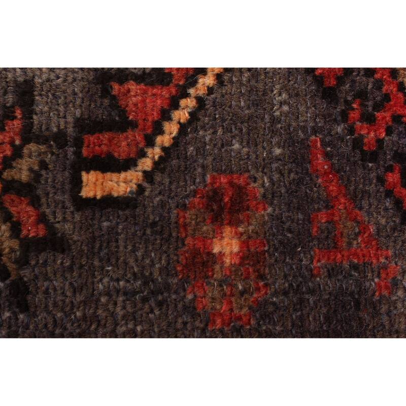 ECARPETGALLERY Hand-knotted Andelz Dark Red Wool Rug - 4'4 x 6'7