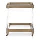 preview thumbnail 1 of 3, Uttermost Giselle Bronze Bar Cart