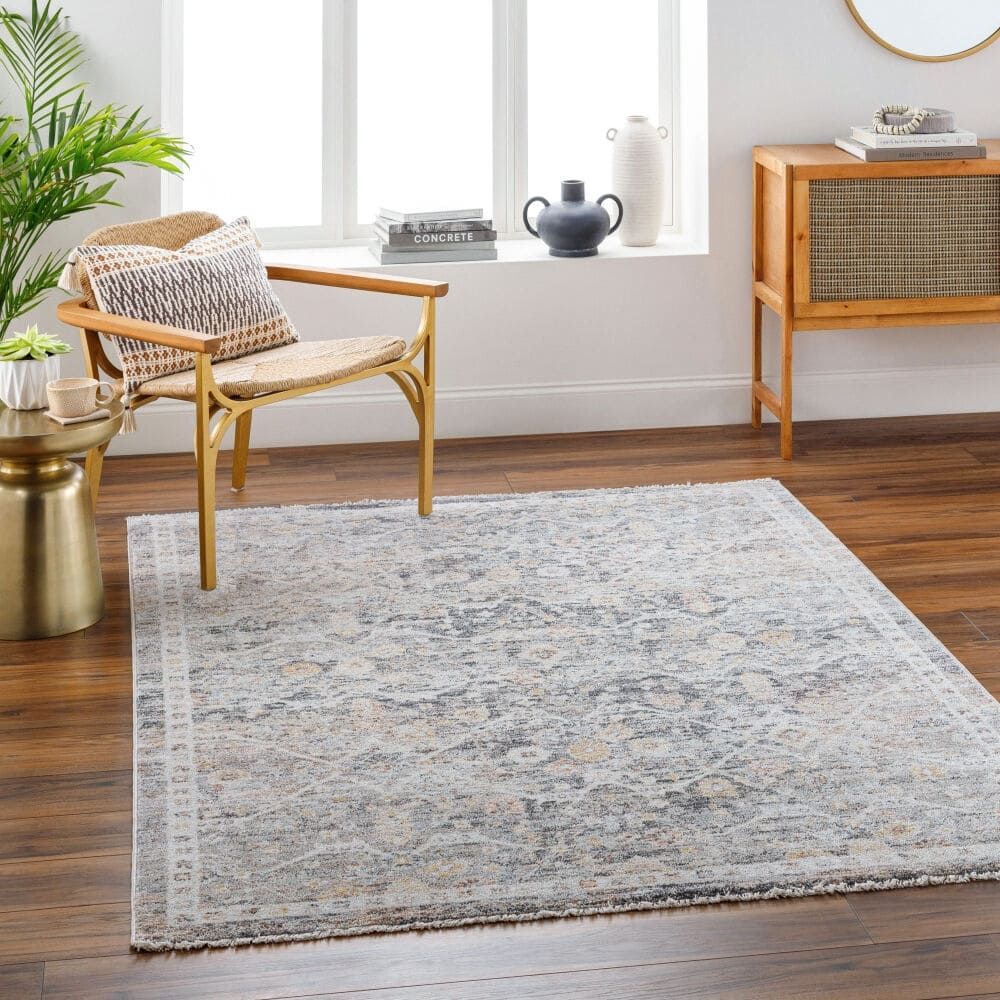 Livabliss Rojin Distressed Classic Area Rug