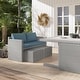 preview thumbnail 10 of 26, Corvus Martinka 7-piece Wicker Patio Dining Set
