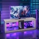 preview thumbnail 23 of 28, Entertainment Center LED TV Stand for 55 Inch TV