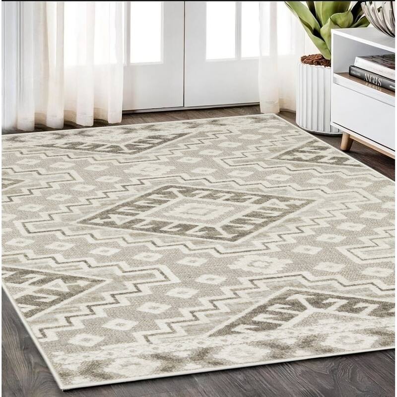 HomeRootsTribal Southwest Runner Area Rug - 90.55' X '62.99' X '0.32