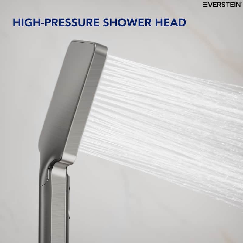 Adjustable Handheld Shower Slide Bar Set With Hose
