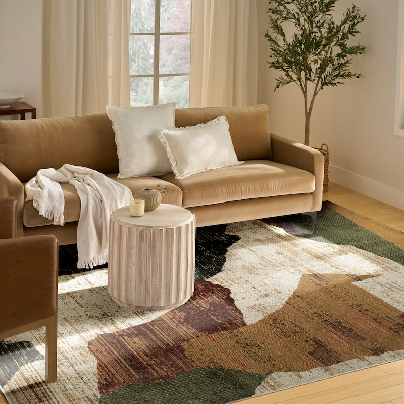 Nourison Nordic Indoor only Abstract Area Rug