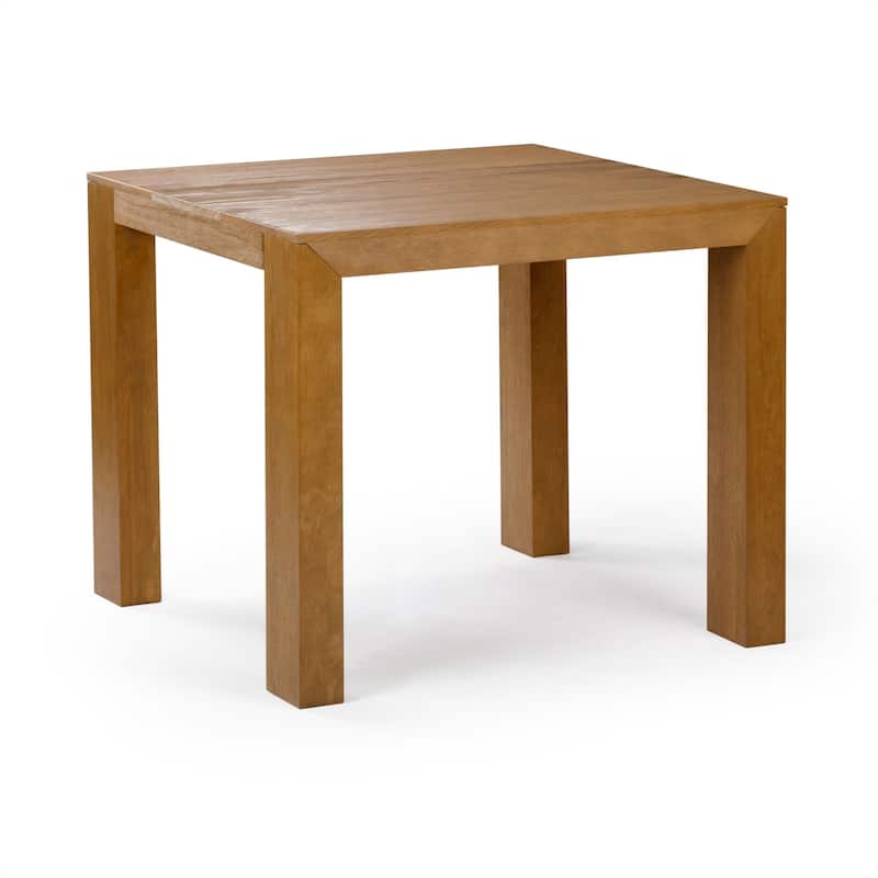 Plank and Beam Modern Solid Wood Square Counter Height Dining Table - 41"