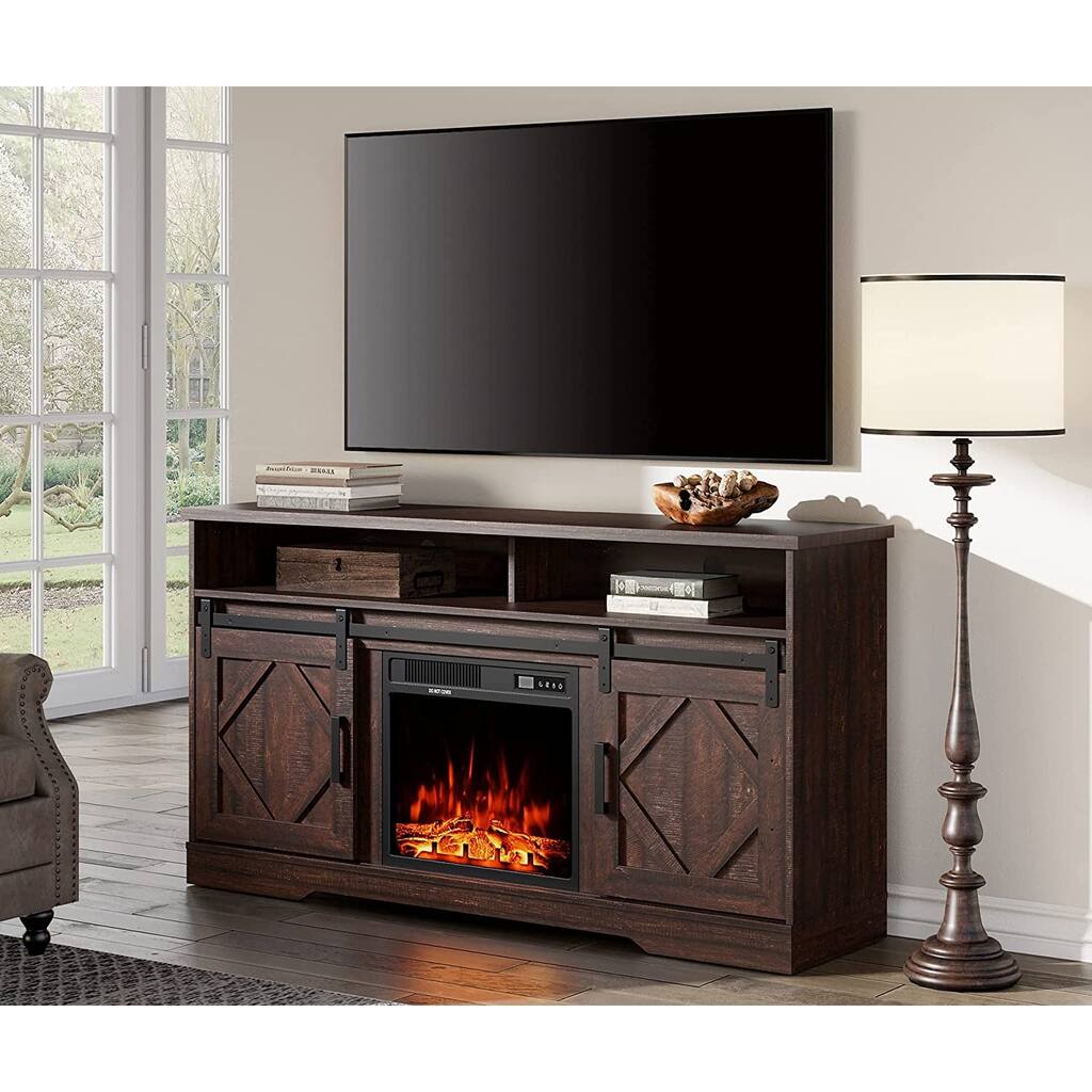 Wampat Fireplace TV Stand for TVs Up to 65 Inch - 59"
