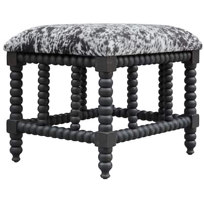 Uttermost Rancho 23"W Farmhouse Modern Lodge Accent Seat Stool with