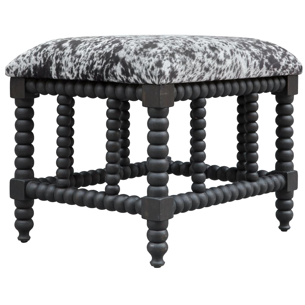 Uttermost Rancho 23"W Farmhouse Modern Lodge Accent Seat Stool with