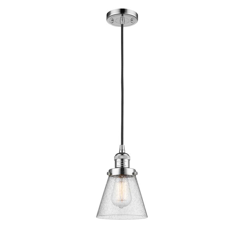 Innovations Lighting Franklin Restoration Cone - 1 Light 6" Cord Hung Mini Pendant