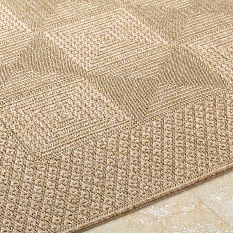 Livabliss Sandra Cottage Indoor/Outdoor Area Rug