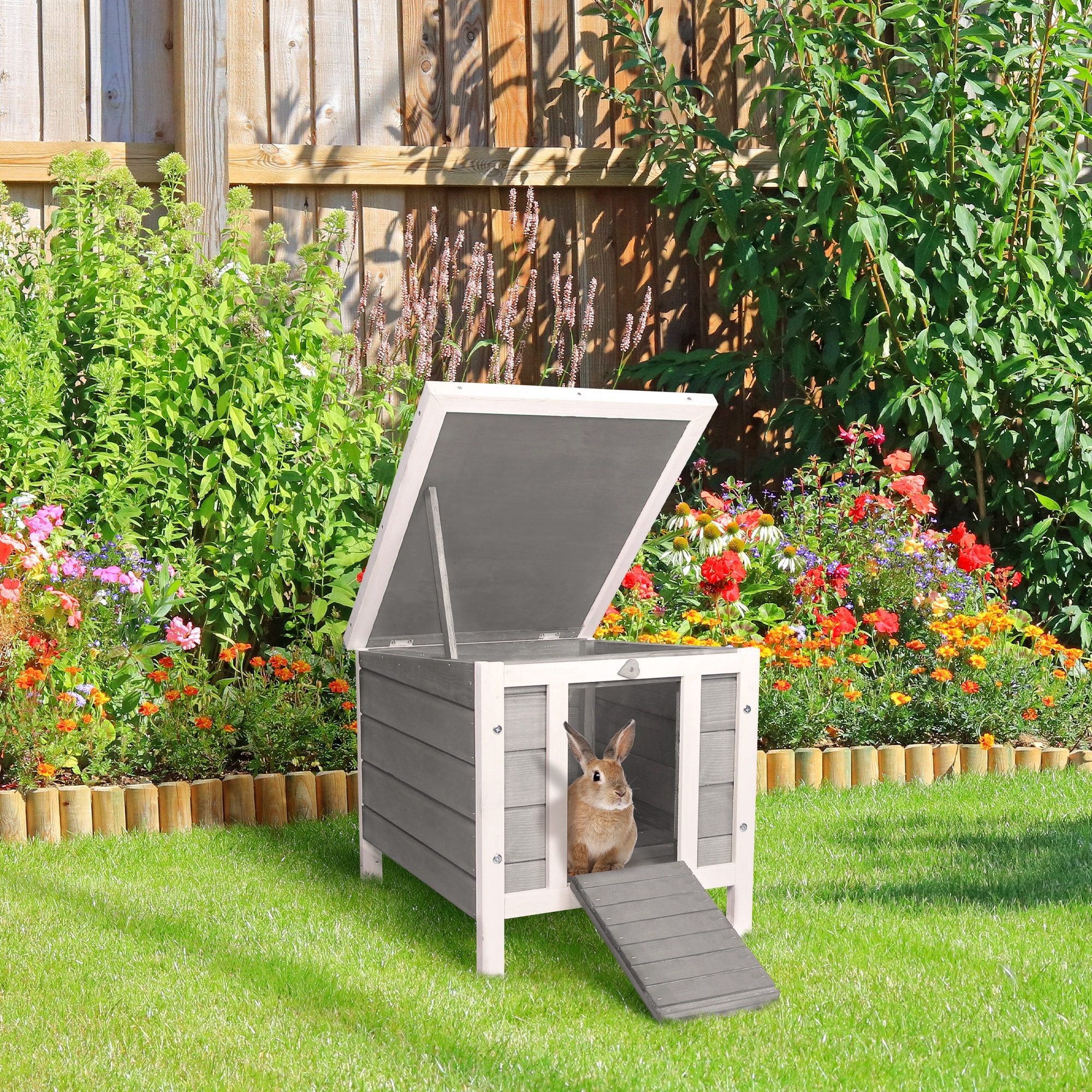 Small wooden rabbit house new arrivals
