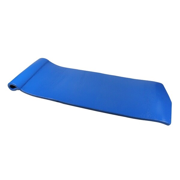 70" Royal Blue Floating Swimming Pool Mattress Raft - N/A