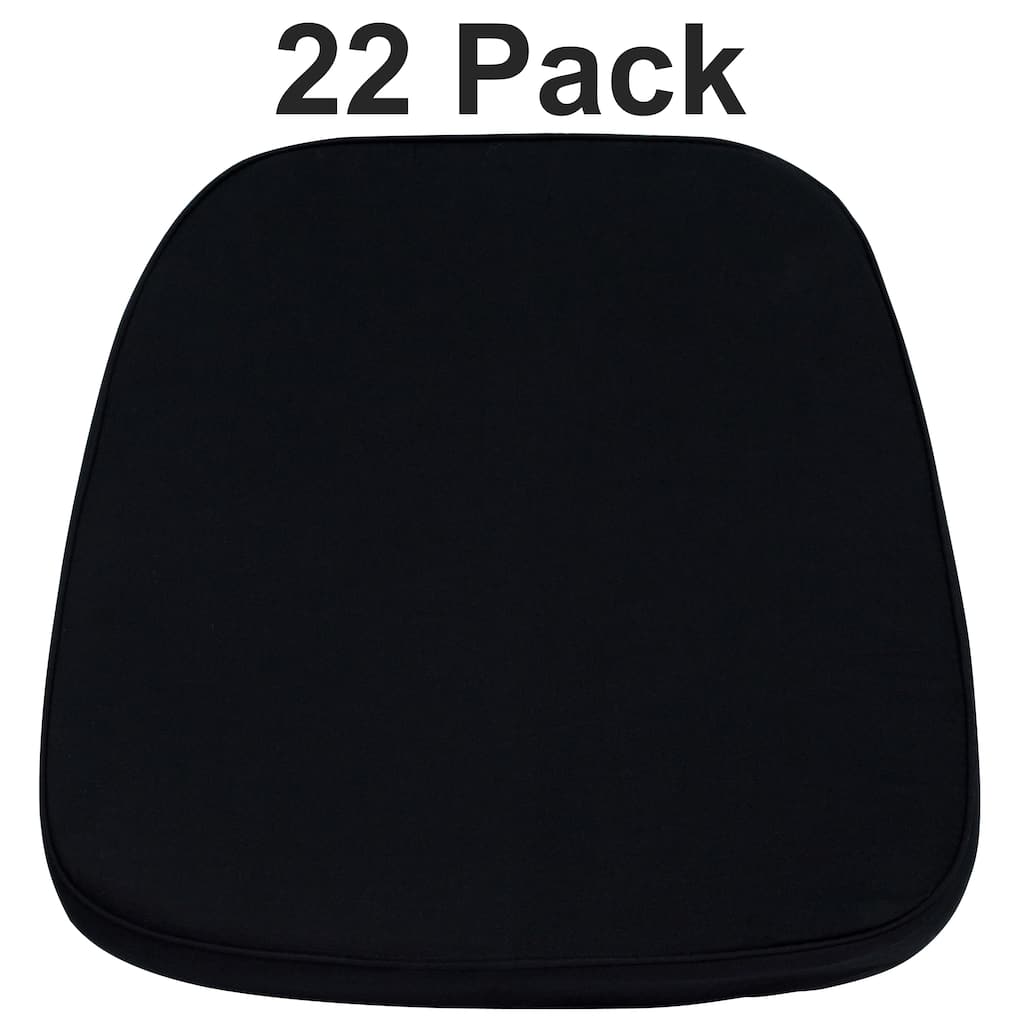 22 Pack Soft Fabric Chiavari Chair Cushion