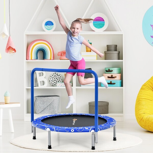 Costway 36'' Kids Trampoline Rebounder W/Full Covered Costway 36'' Kids Trampoline Rebounder W/Full Covered