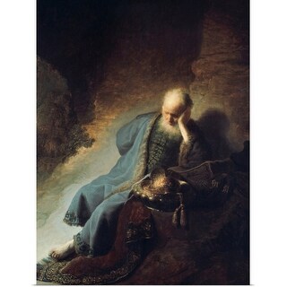 Shop Jeremiah By Rembrandt Poster Print On Sale Overstock